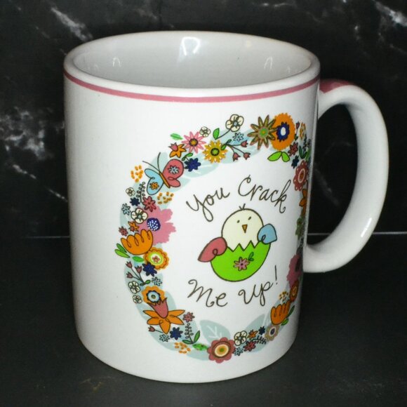 Certified International Lori Siebert Easter Theme Mugs Ceramic Hot Drink Serving - Picture 5 of 11